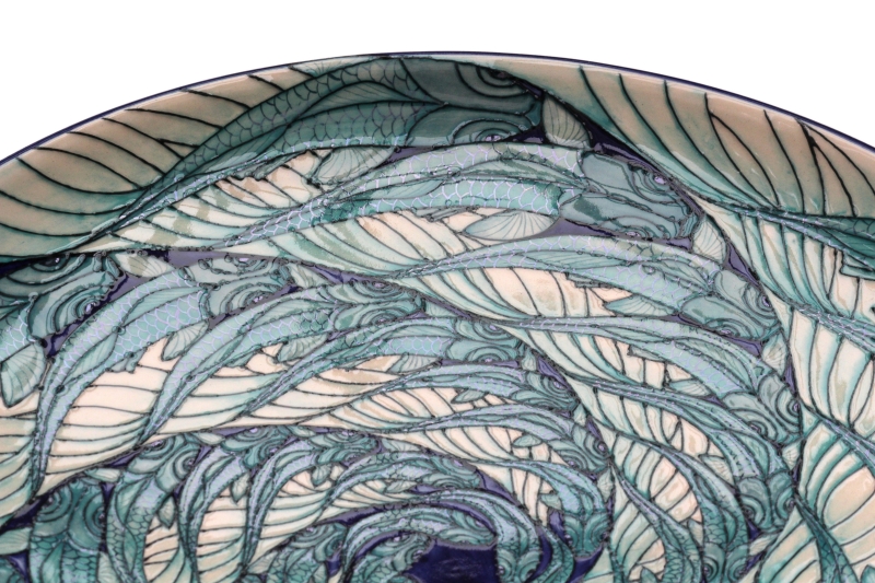 HW designs_Wonders Of The Deep - Blue Koi_Enlargement 3